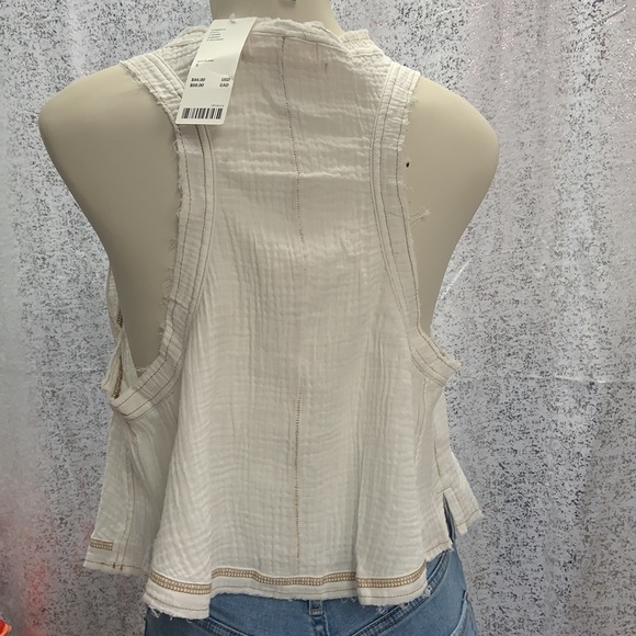 Urban Outfitters Mikey Woven tank top NWT - Picture 5 of 10